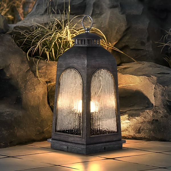 Metal Portable European Style Outdoor Floor Lamp Li002342