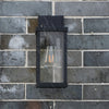 Rectangular Glass Outdoor Wall Lamp Li002063