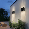 Arc Waterproof Wave Wall Sconces Outdoor Cool Led Up And Down Wall Mounted Lights