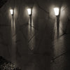 2Pcs Outdoor 10 Led Solar Fence Lights Waterproof