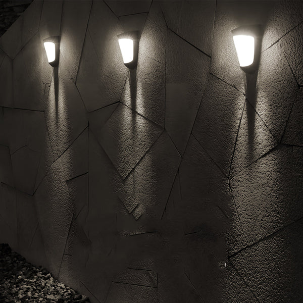 2Pcs Outdoor 10 Led Solar Fence Lights Waterproof