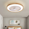 Round Ultra Thin Mute Led Bladeless Ceiling Fan