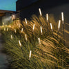 Outdoor Solar Reed Shaped Lights Waterproof Led Landscape Lighting Lawn Lights