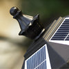 Retro Grilles Solar Fence Post Light Ha080730