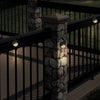 Hallf Moon 12 36V Low Voltage Led Deck Downward Lighting Wall Mounted Step Lights