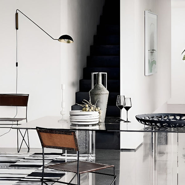 Adjustable Nordic Swing Arm Wall Lamp