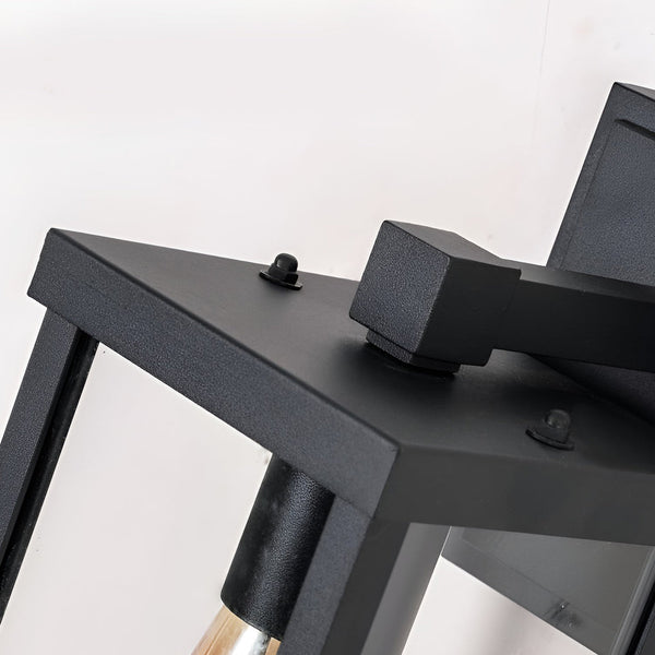 Rectangular Glass Outdoor Wall Lamp Li002063