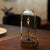 Glass Dome Hymn Accent Table Lamp Led Candle