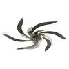 Flower Shaped Three Step Dimming Led Nordic Ceiling Fan Lights