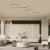Modern Circular 2 3 Light C Shape Suspension Ceiling Lamp