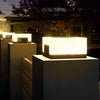 Square Solar Post Caps Light Ha091711