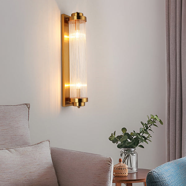 Adjustable Warm White Light Led Crystal Golden Nordic Wall Lamp Wall Sconce Lighting