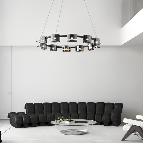 Circle Led Nordic Chandelier Ha084946