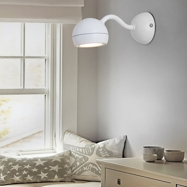 Round Adjustable Reading Wall Lamp Ha078285