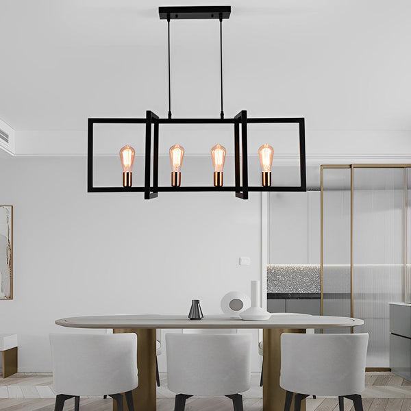 Rectangular Frame Design Pendant Lights Li002265