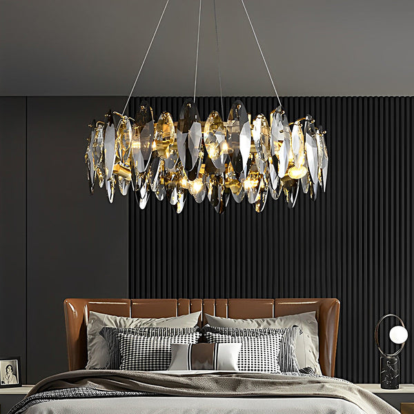 Round Led Decor Chandelier Light Ha084771
