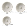 Japanese White Round 1 Light Wall Sconce 3 Sizes