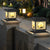Mountain Scenery Solar Post Caps Light Ha085041