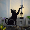 Iron Waterproof Black Solar Lights Li002674