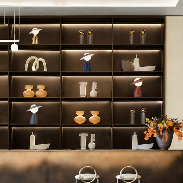 Nordic Scarecrow Led Accent Table Lamp