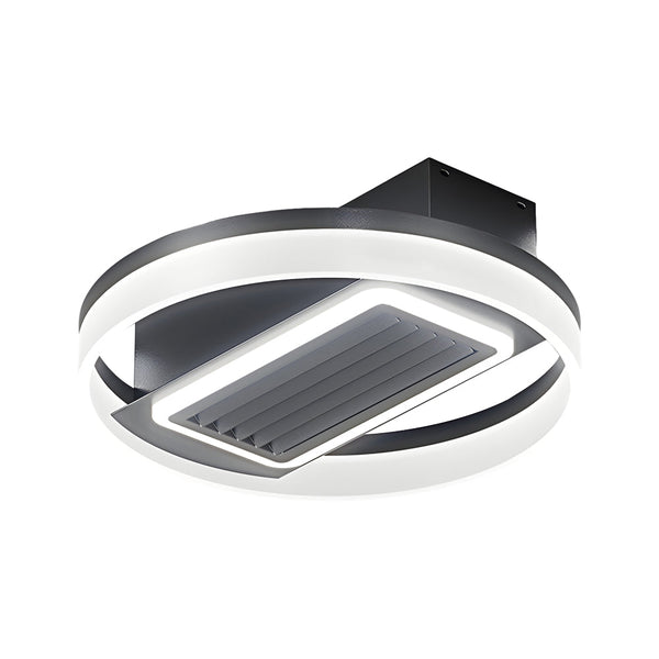 19 7 In Nordic 6 Speeds Bladeless Ceiling Fan With Led Light Remote Control