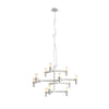 Creative Metal Special Shaped Geometric Led Designer Nordic Chandelier
