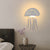 Cartoon Jellyfish Wall Sconce Lighting Ha078256