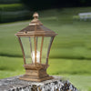 Vintage Retro Solar Fence Light Ha084360