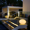 Resin Cobblestone Outdoor Floor Lamp Li002370
