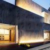 Linear Up Led Outdoor Wall Washer Lights Wall Landscape Lamp With Baffle