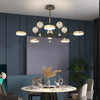 Creative Round Stars Ball Three Step Dimming Modern Ceiling Lights Fixture