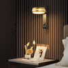 Round 6W Led Wall Sconce Rotatable Bedside Lamp