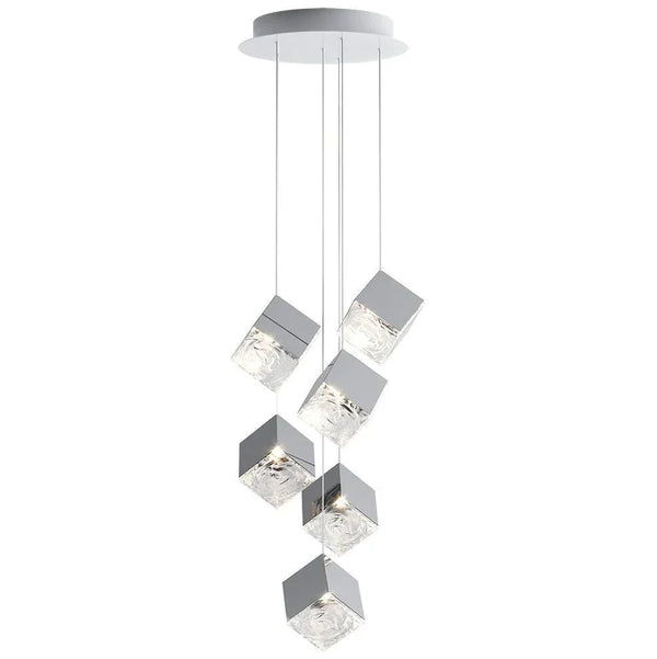 Pyrite chandelier
