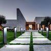 7 Shaped Solar Waterproof Led Modern Outdoor Post Lights Pathway Lights