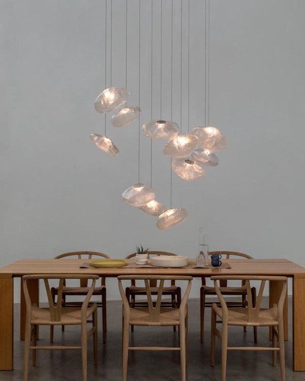 Blown Glass Random Pendant Light