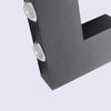 V Shaped Waterproof Led Black Modern Outdoor Wall Lamp