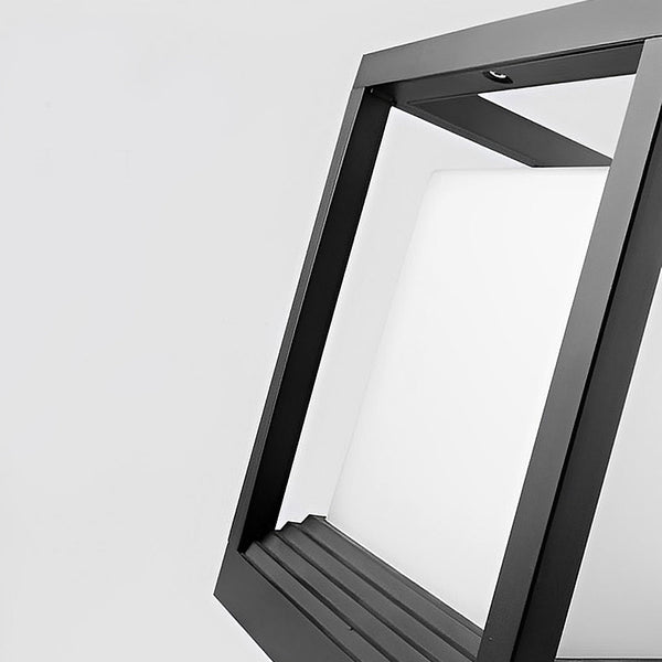 Square Modern Solar Fence Post Lights Li002272