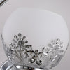 2 Light Glass Flower Led Simple European Style Wall Sconces Lighting
