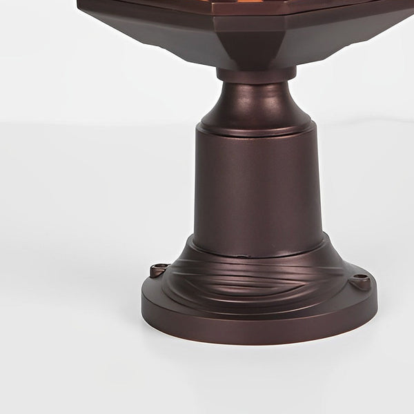 Retro Outdoor Pillar Lamp Ha082052