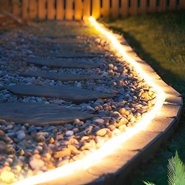 Waterproof Recessed Led Under Tread Stair Lighting Modern Flexible Strip Light