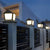 Cottage Shaped Modern Solar Fence Post Lights Li002306