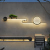 Moon Tree Scenery Outdoor Wall Light Ha085194