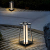 Portable Black Outdoor Floor Lamp Ha080001