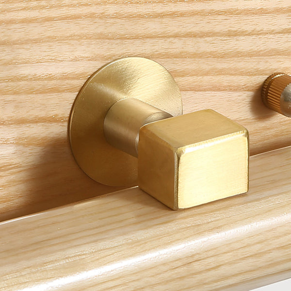 Rotatable Wood Bathroom Vanity Light Dimmable Led