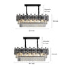 Rectangular Crystal Chandelier Ha091692