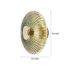 Round Led Modern Wall Light Ha098926