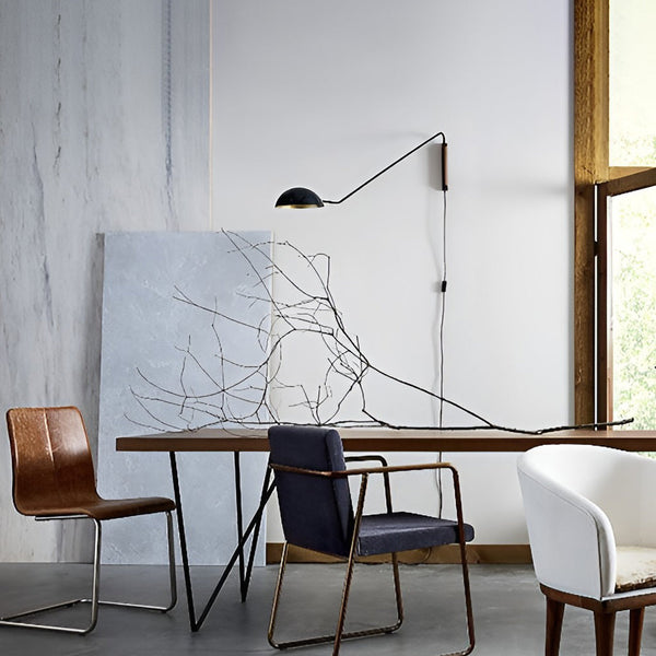 Adjustable Nordic Swing Arm Wall Lamp