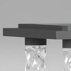 Bubbles Lamppost Solar Post Light Ha091733