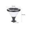 18 9 Inch H 1 Light Black Round Pier Mount Post Light