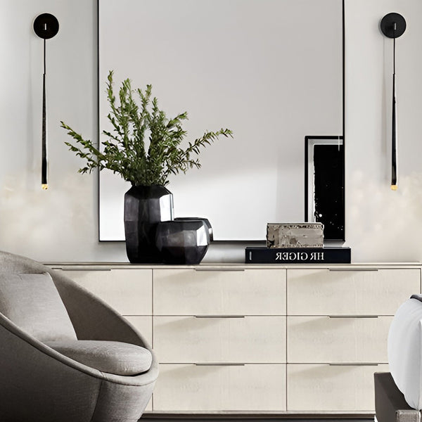 Strip Crystal Led Spotlight Nordic Wall Lamp